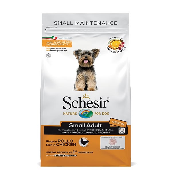 Schesir Small Adult Mantenimento con pollo - 800 gr
