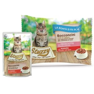 Stuzzy Cat  Prosciutto - Manzo Multipack 4x85 gr