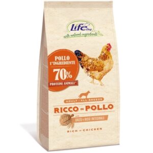 Life Dog Ricco in Pollo - 12 Kg