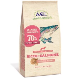 Life Dog Ricco in Salmone - 12 Kg