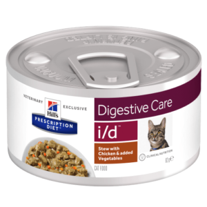 Hill's Prescription Diet Feline i/d Spezzatino per Gatti al Pollo e Verdure 82 gr