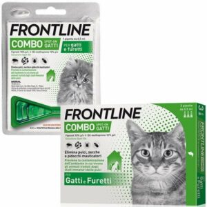 Frontline Combo per Gatti  (1 confezione - 3 pipette da 0,5 ml)
