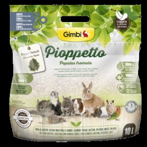 Gimbi Lettiera Pioppetto per conigli 10L