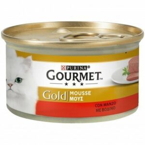 GOURMET Gold Gatto Mousse con Manzo  85 gr