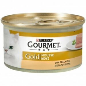 GOURMET Gold Gatto Mousse con Tacchino  85 gr