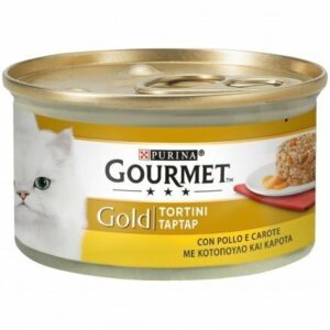 GOURMET Gold Tortini Gatto con Pollo e Carote 85 gr