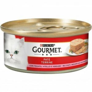 GOURMET Rosso Gatto Paté con Vitello e Fegato - 195 gr