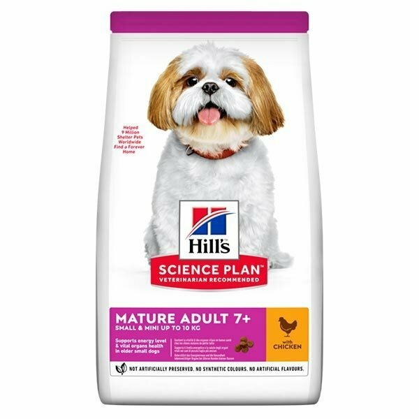 Hill's Small & Mini Mature Adult 7+ con Pollo 1.5 kg