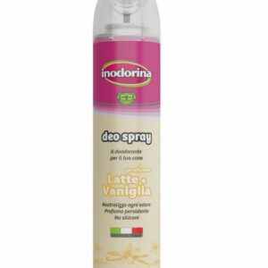 Inodorina Deo Spray - Deodorante Cane 300 ml - Profumazione Latte e Vaniglia