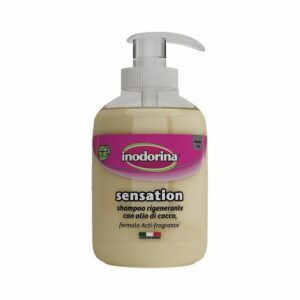 Inodorina Dog Shampoo - 300 ml -Sensation Rigenerante con olio di Cocco