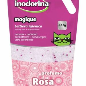 Inodorina Magique - Lettiera Igienica 5 lt - Profumazione Rosa