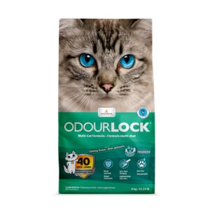 Lettiera Agglomerante per Gatti Odourlock calming breeze per Gatti 6 Kg
