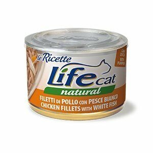 Life Cat Le Ricette Filetti di Pollo con Pesce Bianco e Zucca - 150 gr