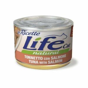 Life Cat Le Ricette Tonnetto con Salmone e Carote 150 gr