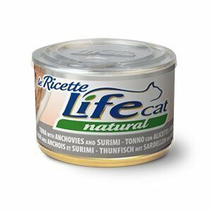 Life Cat Le Ricette Tonno con Alicette e Surimi - 150 gr