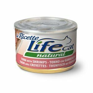 Life Cat Le Ricette Tonno con Gamberetti - 150 gr