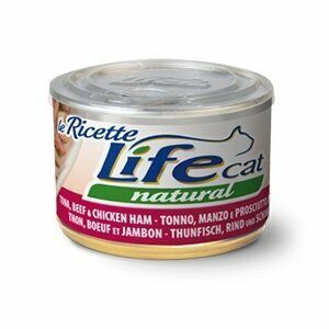 Life Cat Le Ricette Tonno con Manzo e Prosciutto - 150 gr