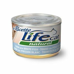 Life Cat Le Ricette Tonno con Pesce Bianco- 150 gr