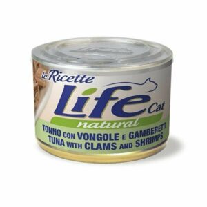 Life Cat Le Ricette Tonno con Vongole e Gamberetti 150 gr