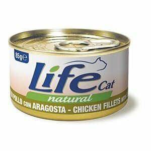 Life Cat Natural Filetti di Pollo e Aragosta - 85 gr