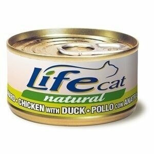 Life Cat Natural Filetto di  Pollo con Anatra - 85 gr