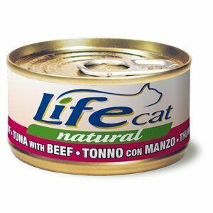 Life Cat Natural Tonno con Manzo - 85 gr