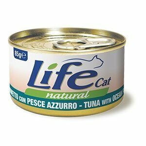 Life Cat Natural Tonno con Pesce Azzurro - 85 gr
