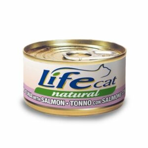 Life Cat Natural Tonno con Salmone - 85 gr