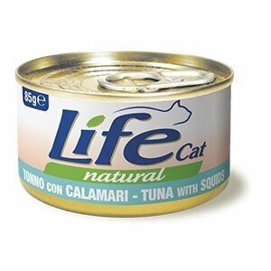 Life Cat Natural Tonno e Calamari - 85 gr
