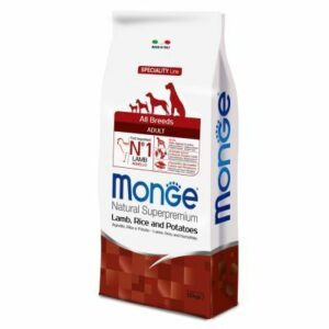 Monge All Breeds Adult Agnello, Riso e Patate - 2,5 Kg