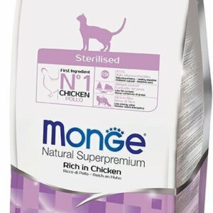 Monge Cat Sterilised Ricco di Pollo - 400 gr