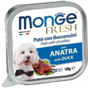 Monge - Fresh Paté e Bocconcini con Anatra - 100 gr