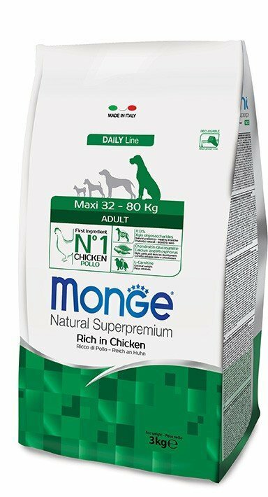 Monge Maxi Adult Ricco di Pollo - 12 Kg