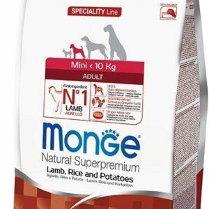 Monge Mini Adult Agnello, Riso e Patate - 7,5 Kg