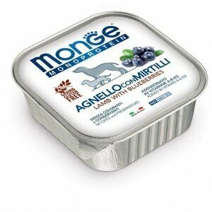 Monge Monoproteico Agnello e Mirtilli - 150 gr