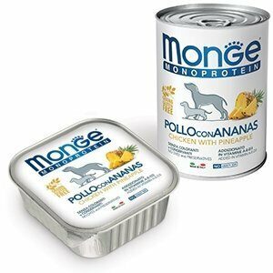 Monge  Monoproteico Pollo e Ananas - 150 gr