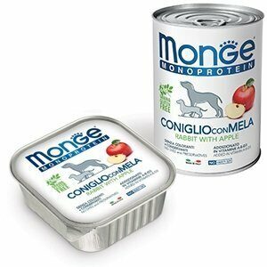 Monge  Monoproteico Solo Coniglio con Mela - 400 gr
