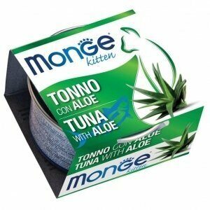 Monge - Natural Fruits Kitten con Tonno e Aloe - 80 gr