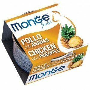Monge - Natural  Fruits Pollo con Ananas - 80 gr