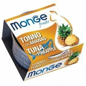 Monge - Natural  Fruits Tonno con Ananas - 80 gr