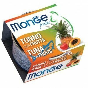 Monge - Natural  Fruits Tonno con Frutta - 80 gr