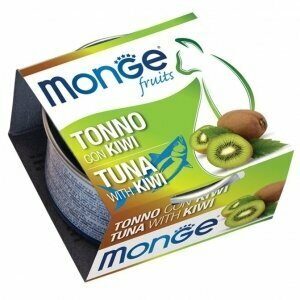 Monge - Natural  Fruits Tonno con Kiwi - 80 gr
