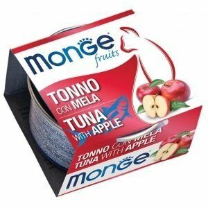 Monge - Natural  Fruits Tonno con Mela - 80 gr