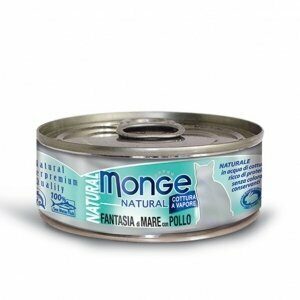 Monge - Natural Superpremium Fantasia di Mare con Pollo - 80 gr