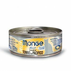Monge - Natural Superpremium Jelly Trancetti di Tonno pinne gialle - 80 gr