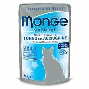 Monge - Natural Superpremium Tonno con alici  - 80 gr