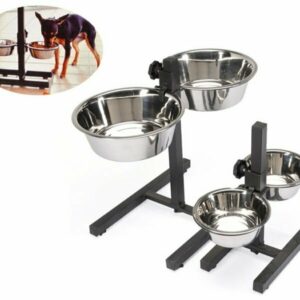 Portaciotole con Piedistallo e Ciotole Ø 25 cm - 2550 x 2 ml CAMON