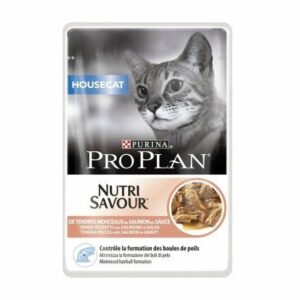 PURINA PRO PLAN NUTRI SAVOUR House Cat Gatto Pezzetti con Salmone in Salsa   - 85 gr