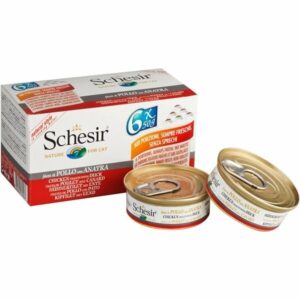 Schesir - Filetti di Pollo con Anatra un Acqua di Cottura - 6x50 gr