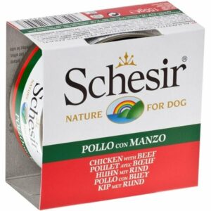 Schesir - Filetti di Pollo con Manzo in Gelatina - 150 gr